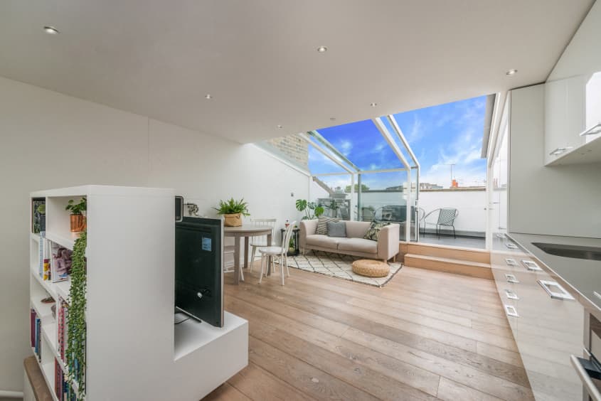 House Tour A Small and Clever London Flat Renovation Apartment Therapy